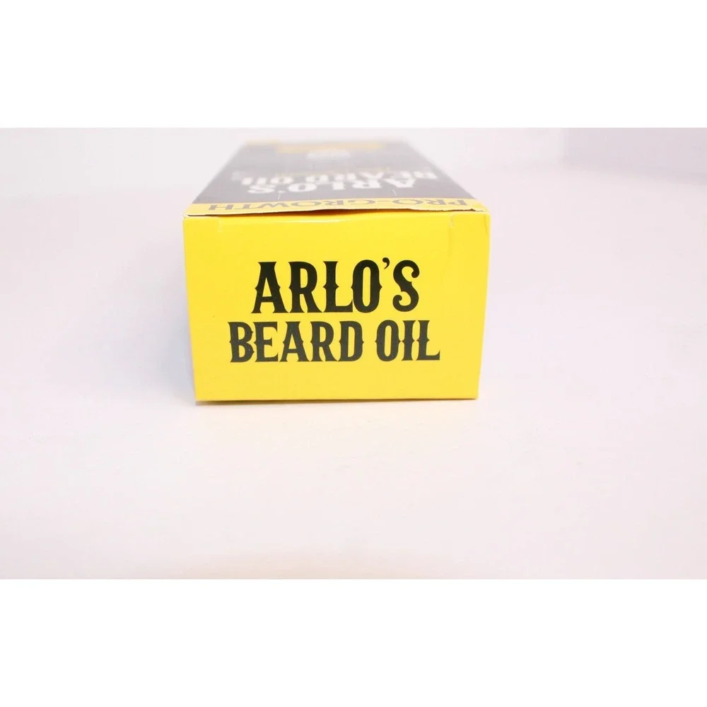 Arlo's Beard Oil Pro-Growth Sandalwood & Vanilla Scent & Castor Oil 2.5 floz NEW